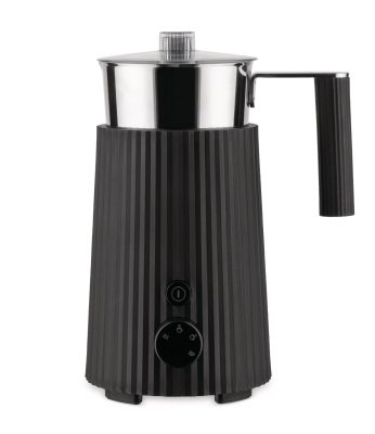 Spieniacz do mleka Alessi Plissé Black