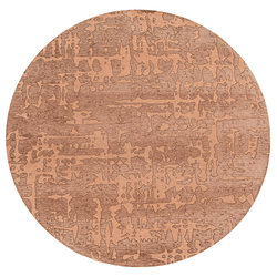 Okrągły dywan Louis de Poortere Structures Baobab za copper