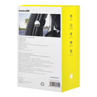 Lusterko wsteczne Baseus SafeRide Series (czarne) - 9