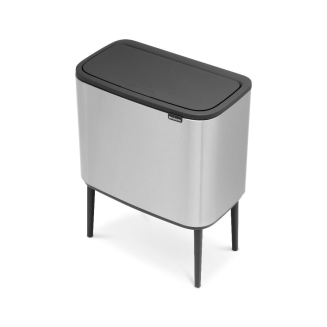 Kosz Brabantia Bo Touch Bin 23+11 l Matt Steel Fingerprint Proof - 2