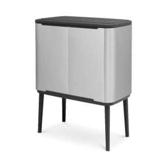 Kosz Brabantia Bo Touch Bin 23+11 l Matt Steel Fingerprint Proof - 3