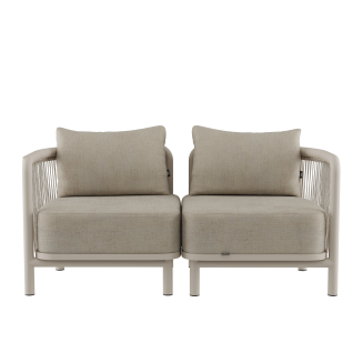 Sofa ogrodowa SACKit Kirra Lounge Sofa 2 Seater Sand - 2