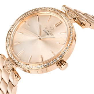 Zegarek Damski Giewont Sapphire Różowe Złoto GW9890-B3 - 2