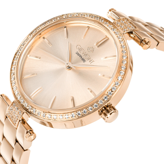 Zegarek Damski Giewont Sapphire Różowe Złoto GW9890-B3 - 2