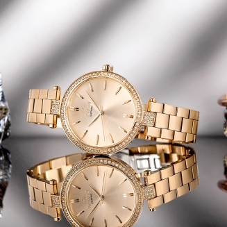 Zegarek Damski Giewont Sapphire Różowe Złoto GW9890-B3 - 6