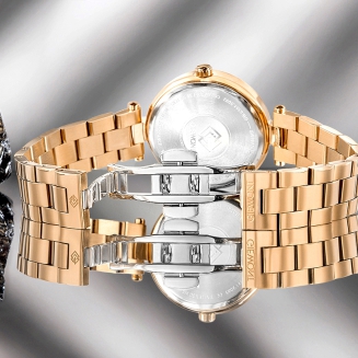 Zegarek Damski Giewont Sapphire Różowe Złoto GW9890-B3 - 7