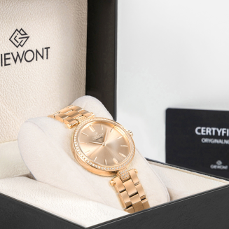 Zegarek Damski Giewont Sapphire Różowe Złoto GW9890-B3 - 8