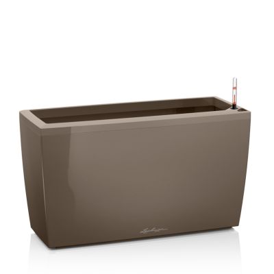 Donica Lechuza Cararo Premium taupe połysk