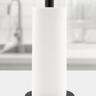  Zack Cuna Paper Towel Rack Black | BESTSELLER | FAST SHIPPING WITHIN 24 HOURS - 3