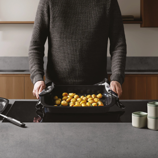 Brytfanna z wyjmowanym rusztem BergHOFF Graphite 42 x 28 cm - 8