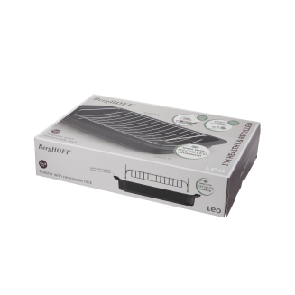 Brytfanna z wyjmowanym rusztem BergHOFF Graphite 42 x 28 cm - 6