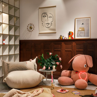 Poduszka Fatboy King Pillow Velvet Camel - 6