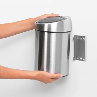 Kosz Brabantia Touch Bin 3 l Matt Steel Fingerprint Proof - 5