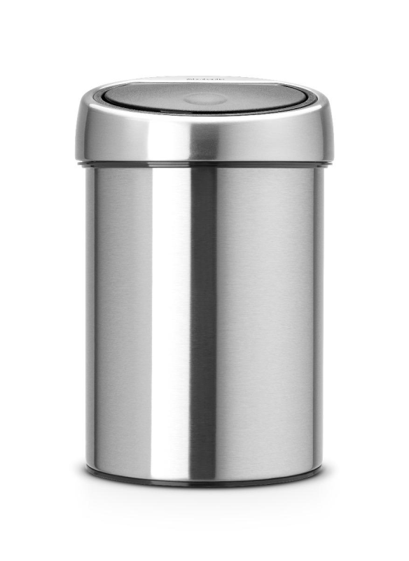 Kosz Brabantia Touch Bin 3 l Matt Steel Fingerprint Proof