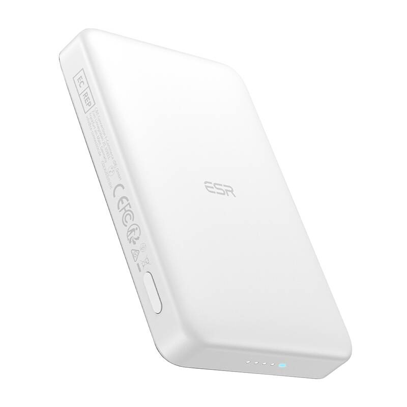 Powerbank ESR Qi2 MagSlim 10000mAh (biały)
