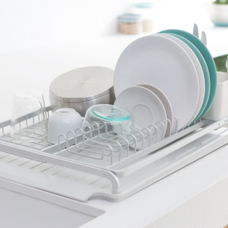 Ociekacz do naczyń Brabantia 38x49 cm jasnoszary - 6