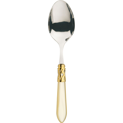 Łyżka do sałatek Casa Bugatti Aladdin Ivory/Gold