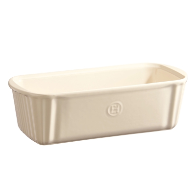  Emile Henry oblong baking dish 31 x 13 cm cream