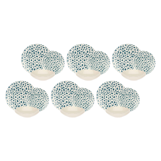 Serwis obiadowy dla 6 osób Rose&Tulipani Sea Stones - 7