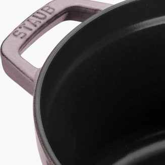 Garnek żeliwny okrągły Staub - 1.7 ltr, Kwiat Wiśni - 3