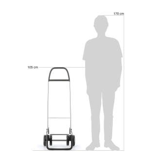 Wózek zakupowy Rolser Big Polar 4 Negro - 11