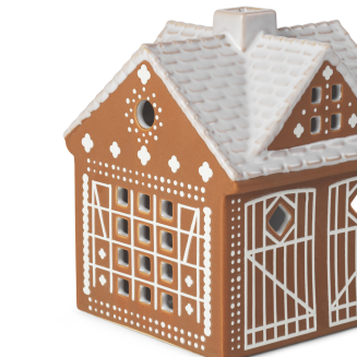 Latarnia na tealight Kähler Gingerbread Lighthouse Christmas Stable - 4
