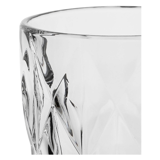 Zestaw 6 szklanek Rose&Tulipani Diamond Przezroczysty 270 ml - 3