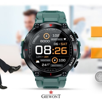 Smartwatch GIEWONT Pionier GPS GW460-2 - Sea Green - 13