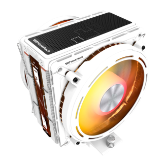 Chłodzenie CPU DARKFLASH E400 PLUS (białe) - 3