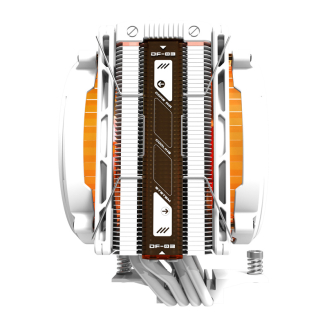 Chłodzenie CPU DARKFLASH E400 PLUS (białe) - 5