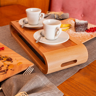  Artelegno VASD double-sided beech wood tray 49 cm - 2