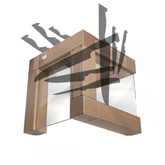 Magnetyczny blok na noże z drewna bukowego Artelegno Grand Prix - 4