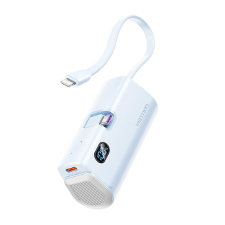 Powerbank Vention wyświetlacz LED 4800mAh 22.5W FHQL0 (niebieski) - 2