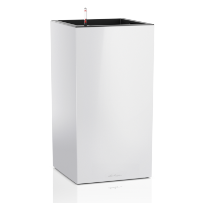 Donica Lechuza Canto Premium 40 kolumna biały połysk