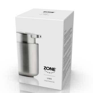 Dozownik do mydła Zone Denmark Ume Brushed steel 0.25l | BESTSELLER | SZYBKA WYSYŁKA - 2