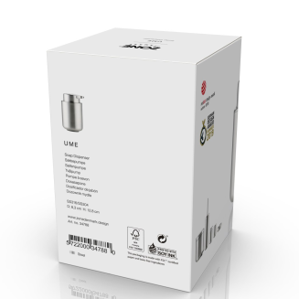 Dozownik do mydła Zone Denmark Ume Brushed steel 0.25l | BESTSELLER | SZYBKA WYSYŁKA - 3