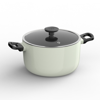 Zestaw garnków non-stick BergHOFF Glints Sage 7 częściowy - 5