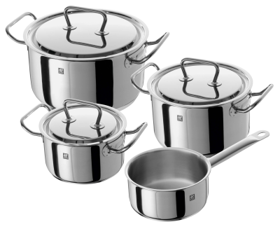 Zestaw 4 garnków polerowanych Zwilling Twin Classic | JESIENNA PROMOCJA