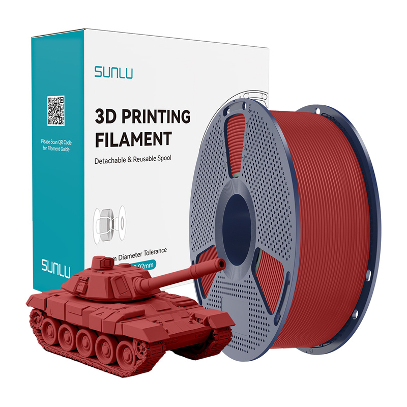  Filament SUNLU PLA+ High-Speed 1.75mm 1kg (red)