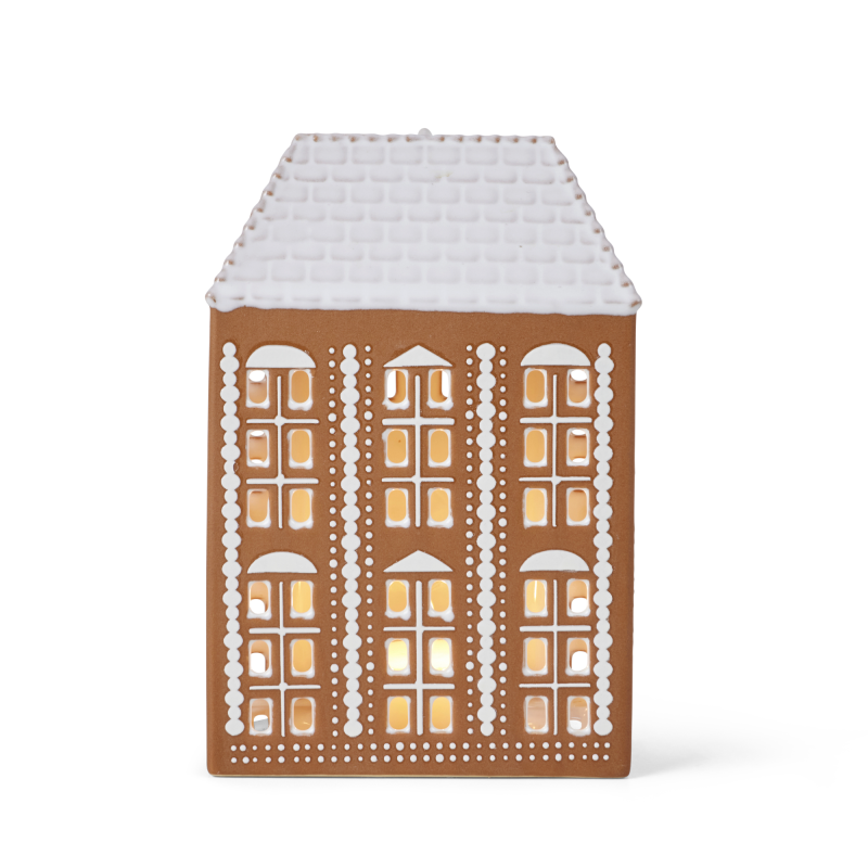 Latarnia na tealight Kähler Gingerbread Lighthouse Large