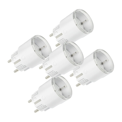 Gniazdko smart SHELLY Plug S MTR Gen3 12A 5 szt. (biała)