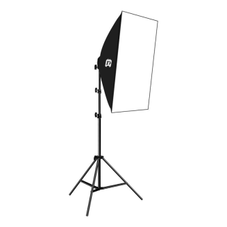  PULUZ lighting set 50x70cm tripod 4x LED bulbs - 2