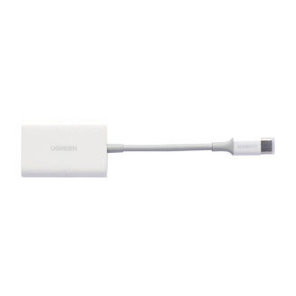 Czytnik kart UGREEN CM265 USB-C 2w1 (biały) - 2