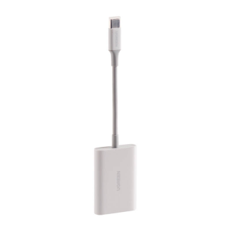  UGREEN CM265 USB-C 2-in-1 Card Reader (White) - 4