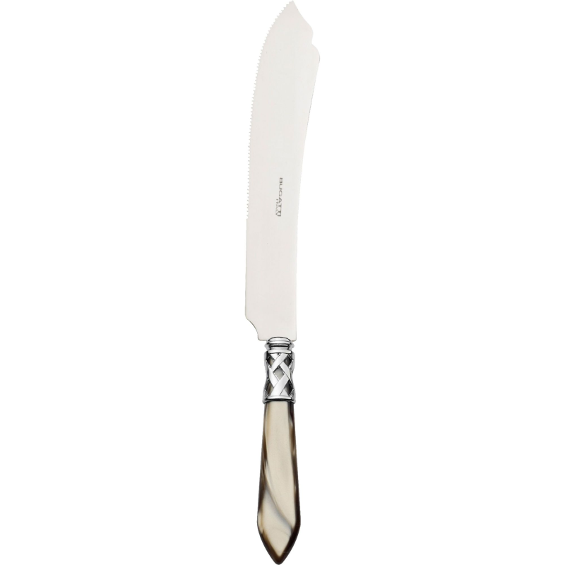 Nóż do ciasta Casa Bugatti Aladdin Onyx/Steel
