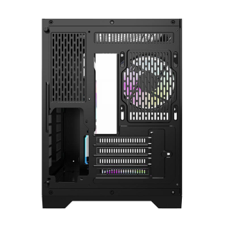 Obudowa komputerowa DARKFLASH FT350 + 5 wentylatorów ARGB (czarna) - 7