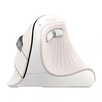 Mysz pionowa UGREEN MU008MINI BT 2.4G (biała) - 3