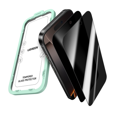 Szkło hartowane UGREEN SP1154 prywatyzujące do iPhone 17 Air 2szt