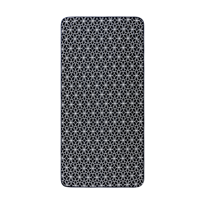 Ręcznik plażowy Graccioza Sintra Black 95x200 cm