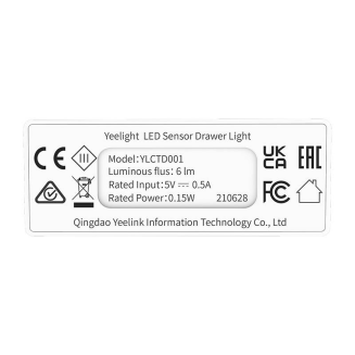 Lampka do szuflady YEELIGHT LED Sensor Drawer Light 4szt - 6